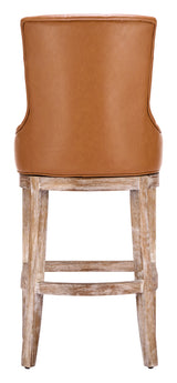 Nuby Brown Swivel Barstool