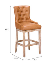 Nuby Brown Swivel Barstool