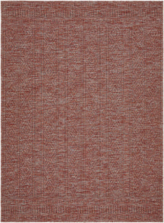 Nuela Burgundy Outdoor Area Rug - Clearance - Ornate Home