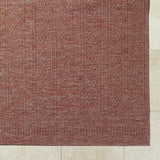 Nuela Burgundy Outdoor Area Rug - Clearance - Ornate Home