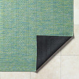 Nuela Green Outdoor Area Rug - Clearance - Ornate Home