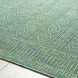Nuela Green Outdoor Area Rug - Clearance - Ornate Home