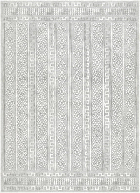 Nuela Light Gray Outdoor Area Rug - Clearance - Ornate Home