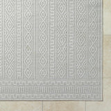 Nuela Light Gray Outdoor Area Rug - Clearance - Ornate Home