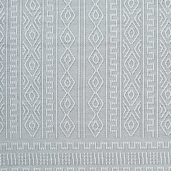 Nuela Light Gray Outdoor Area Rug - Clearance - Ornate Home