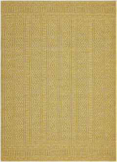 Nuela Mustard Outdoor Area Rug - Clearance - Ornate Home
