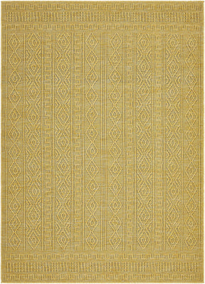 Nuela Mustard Outdoor Area Rug - Clearance - Ornate Home