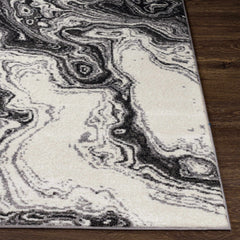 Nuevo Black Marble Carpet - Clearance - Ornate Home