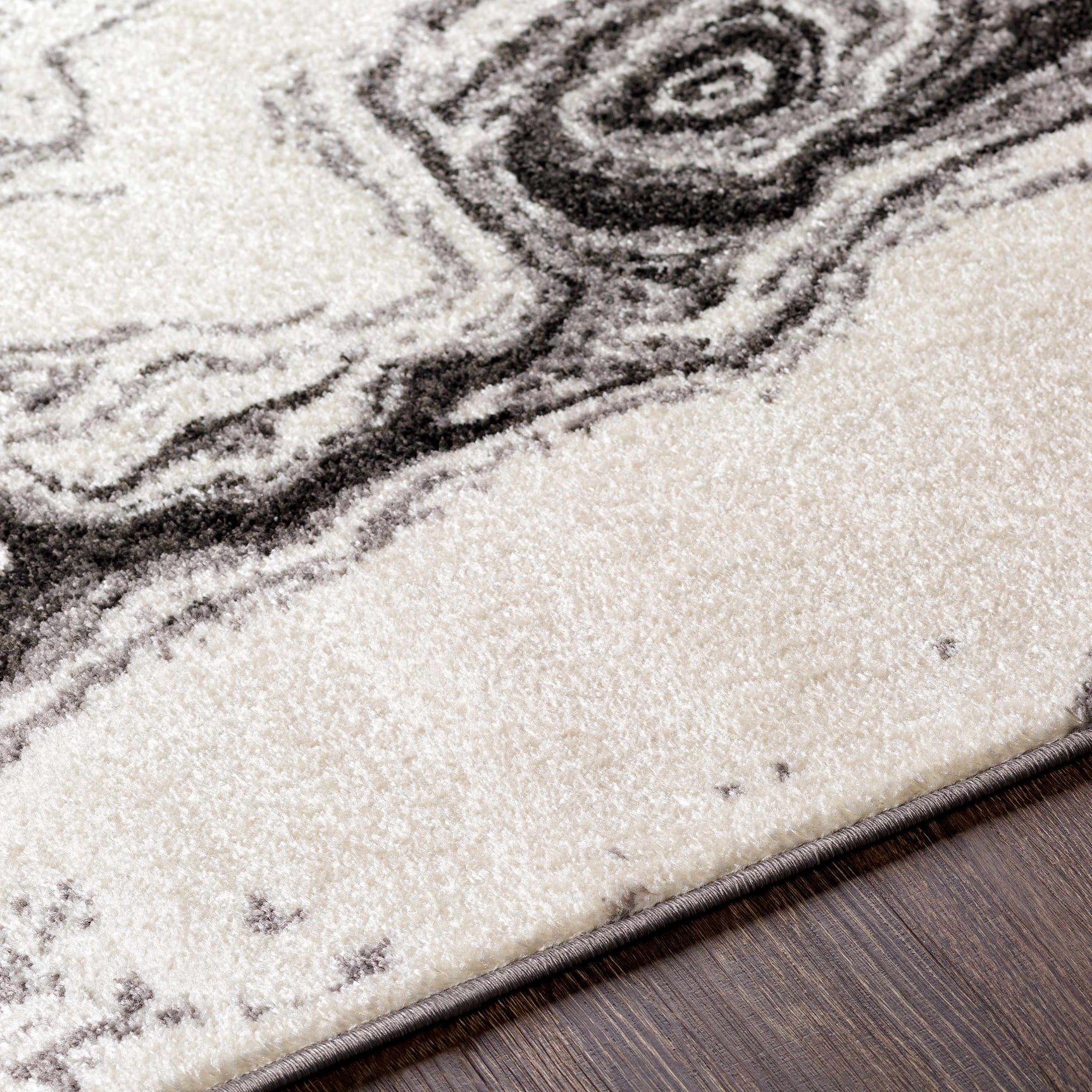 Nuevo Black Marble Carpet - Clearance - Ornate Home