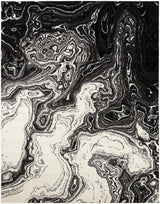Nuevo Black Marble Carpet - Clearance - Ornate Home