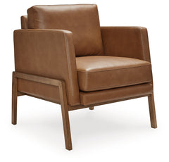 Numund Caramel Accent Chair - Ornate Home