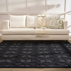 Nuri Black Outdoor Rug - Clearance - Ornate Home