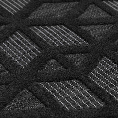 Nuri Black Outdoor Rug - Clearance - Ornate Home