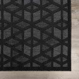 Nuri Black Outdoor Rug - Clearance - Ornate Home