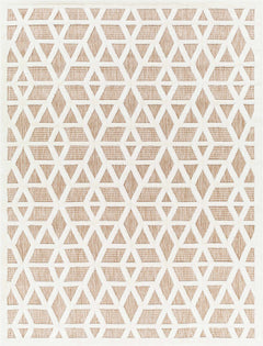 Nuri Tan Outdoor Rug - Clearance - Ornate Home