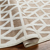 Nuri Tan Outdoor Rug - Clearance - Ornate Home