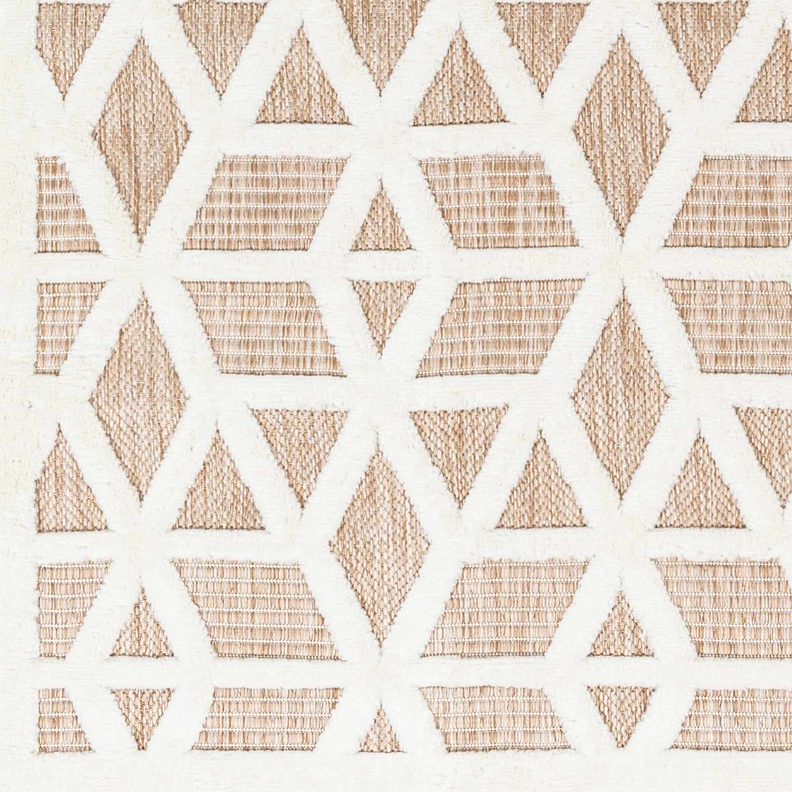 Nuri Tan Outdoor Rug - Clearance - Ornate Home