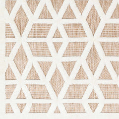 Nuri Tan Outdoor Rug - Clearance - Ornate Home
