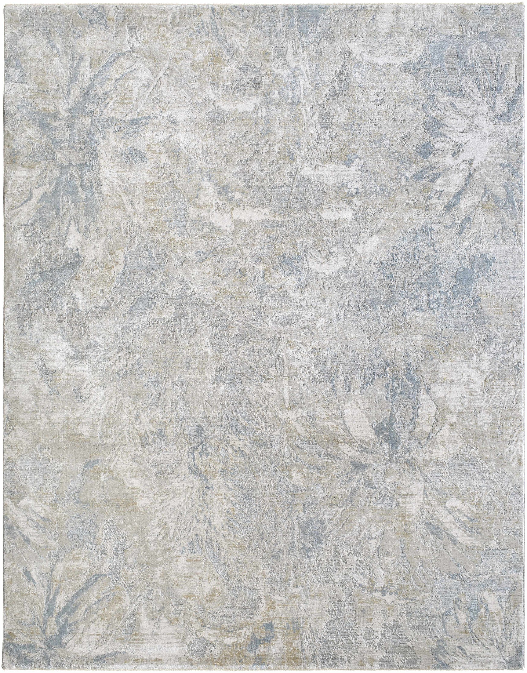 Nurit Blue Gray Thick Luxe Boutique Rug - Ornate Home