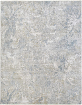 Nurit Blue Gray Thick Luxe Boutique Rug - Ornate Home