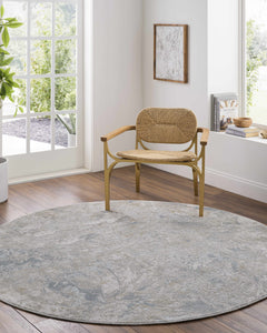 Nurit Blue Gray Thick Luxe Boutique Rug - Ornate Home