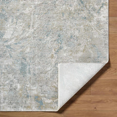 Nurit Blue Gray Thick Luxe Boutique Rug - Ornate Home