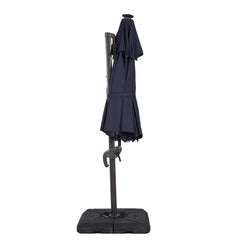 Nuti Blue Round Umbrella - Ornate Home