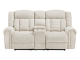 Nutmeg Beige Double Reclining Loveseat - Ornate Home