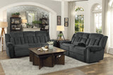 Nutmeg Gray Double Reclining Sofa - Ornate Home