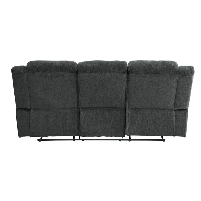 Nutmeg Gray Double Reclining Sofa - Ornate Home