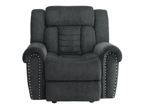 Nutmeg Gray Glider Reclining Chair - Ornate Home