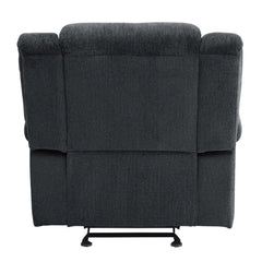 Nutmeg Gray Glider Reclining Chair - Ornate Home