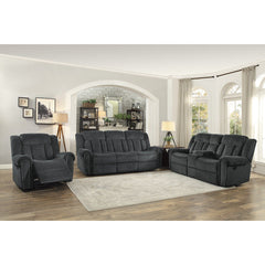 Nutmeg Gray Glider Reclining Chair - Ornate Home