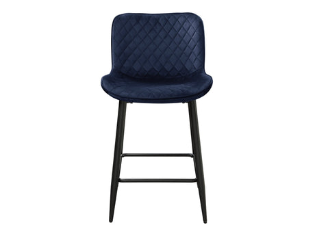 Nya Blue Counter Height Chair (Set of 2) - Ornate Home