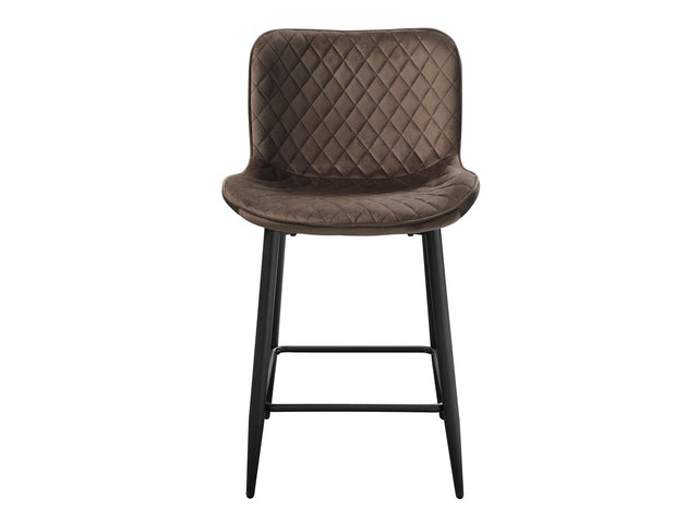 Nya Brown Counter Height Chair (Set of 2) - Ornate Home