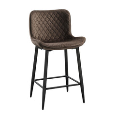 Nya Brown Counter Height Chair (Set of 2) - Ornate Home