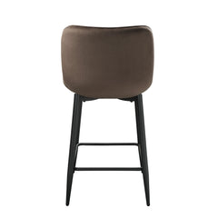 Nya Brown Counter Height Chair (Set of 2) - Ornate Home