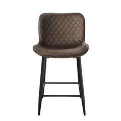 Nya Brown Counter Height Chair (Set of 2) - Ornate Home