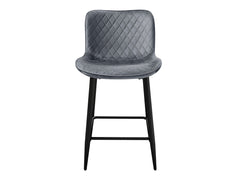 Nya Dark Gray Counter Height Chair (Set of 2) - Ornate Home