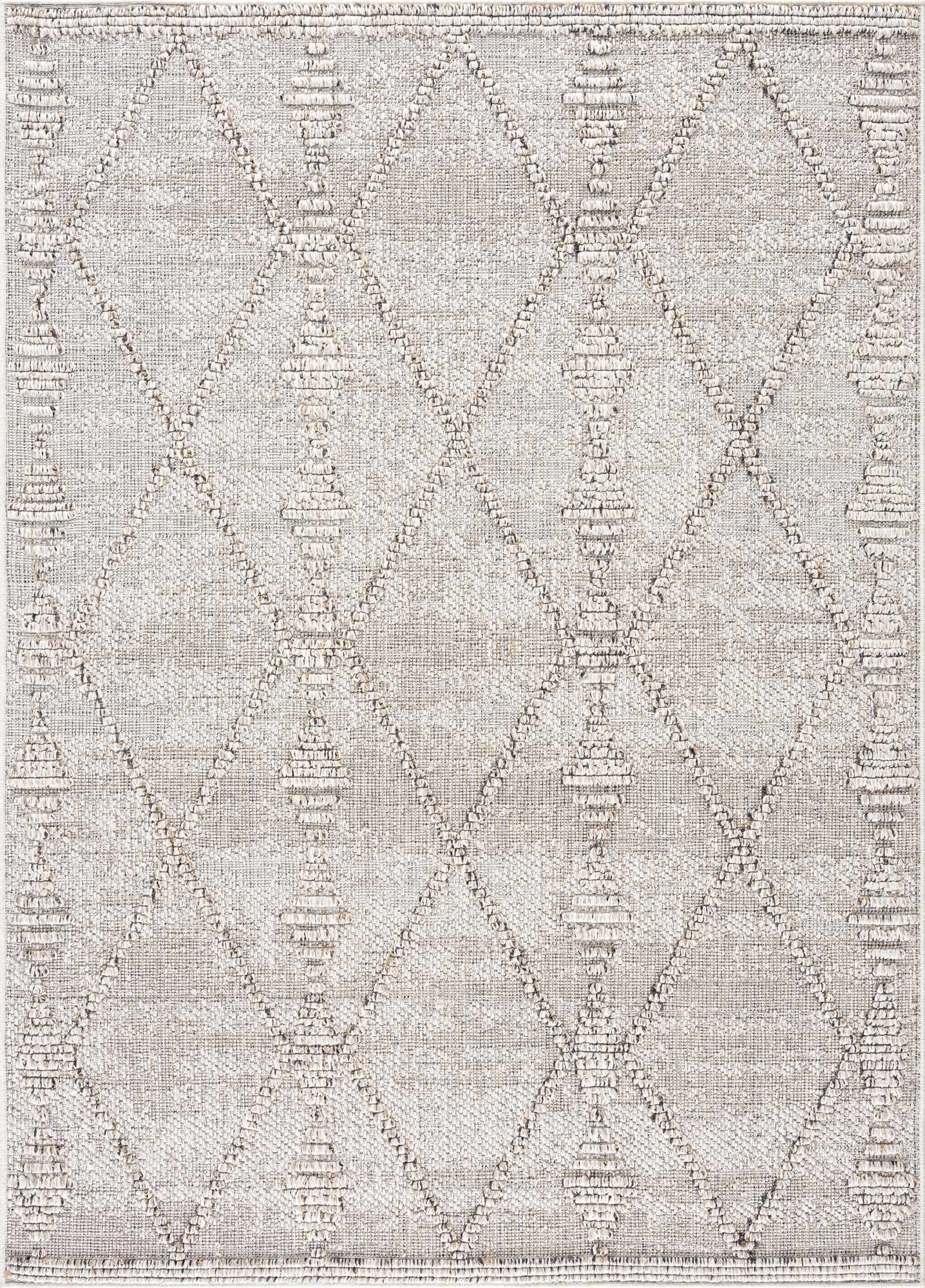 Nyla Bone Indoor & Outdoor Rug - 2x3 - Clearance - Ornate Home
