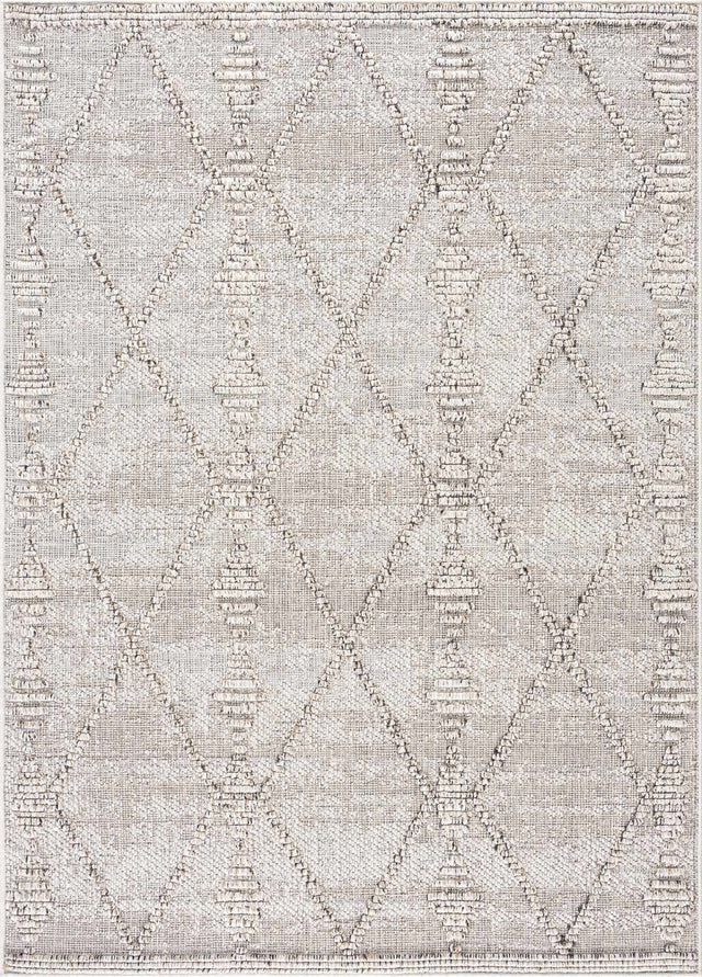 Nyla Bone Indoor & Outdoor Rug - 2x3 - Clearance - Ornate Home