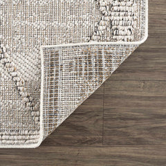 Nyla Bone Indoor & Outdoor Rug - 2x3 - Clearance - Ornate Home