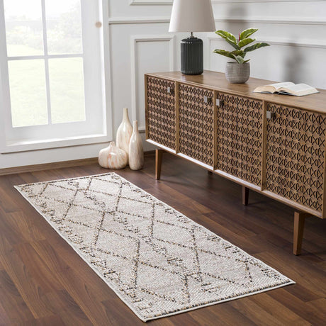 Nyla Bone Textured Performance Rug - Clearance - Ornate Home