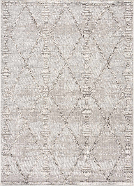 Nyla Bone Textured Performance Rug - Clearance - Ornate Home