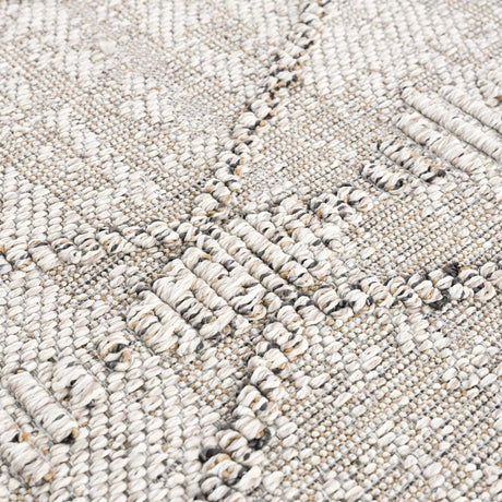 Nyla Bone Textured Performance Rug - Clearance - Ornate Home