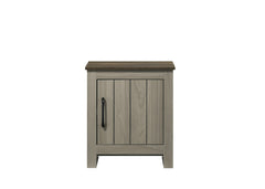 Nyla Gray Oak 16"W End Table - Ornate Home