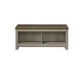 Nyla Gray Oak 43"W Coffee Table - Ornate Home