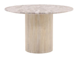 Nyla Light Natural Dining Table - Ornate Home