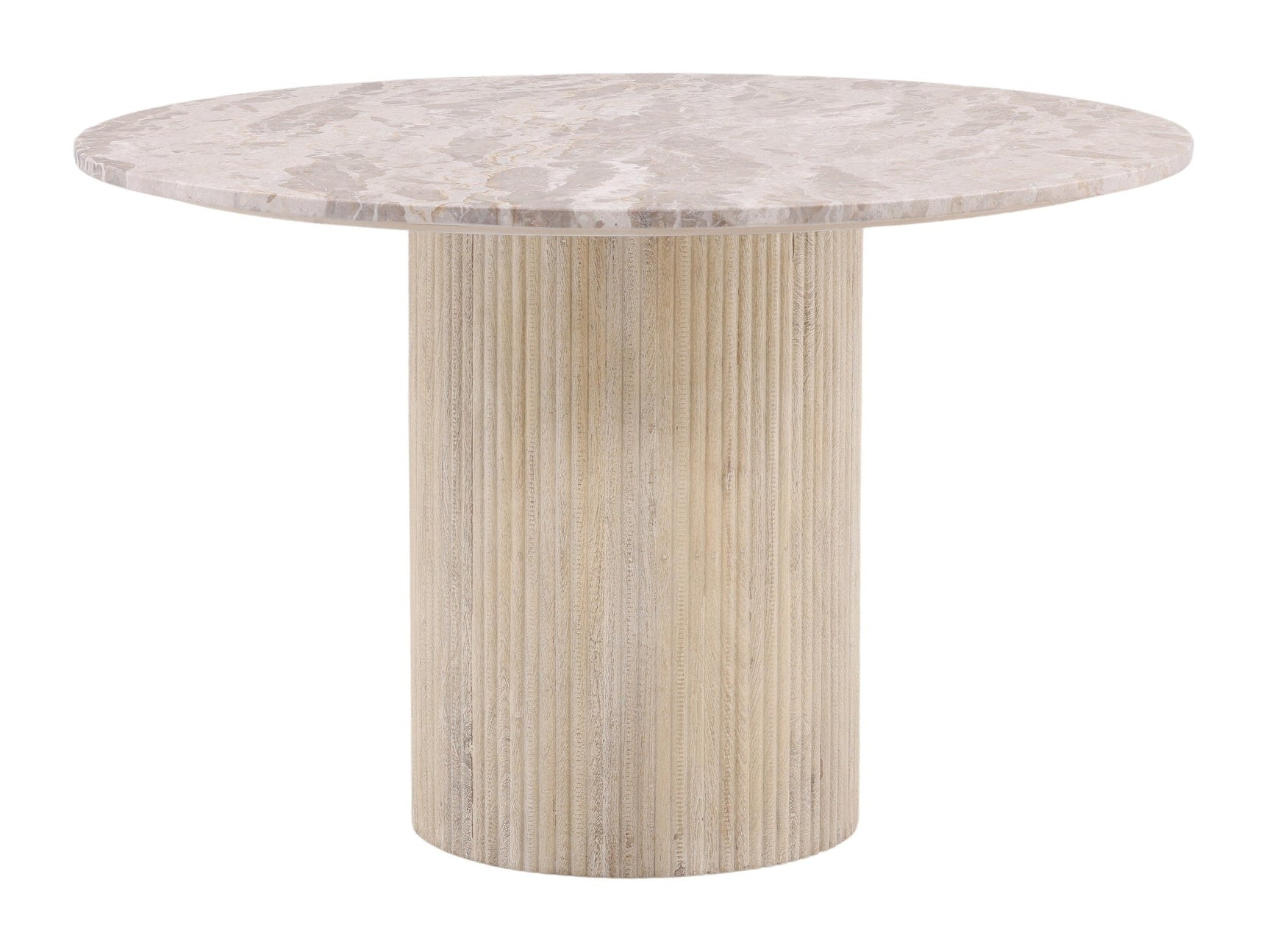 Nyla Light Natural Dining Table - Ornate Home