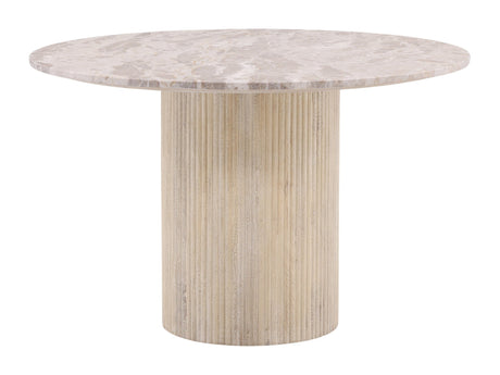 Nyla Light Natural Dining Table - Ornate Home